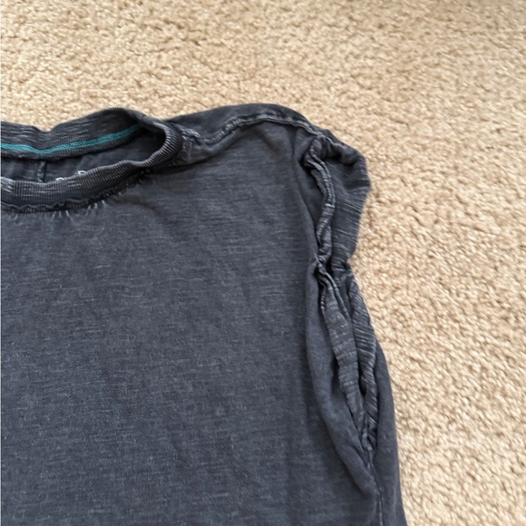 Pilcro Charcoal V-Neck Top - Picture 2 of 8